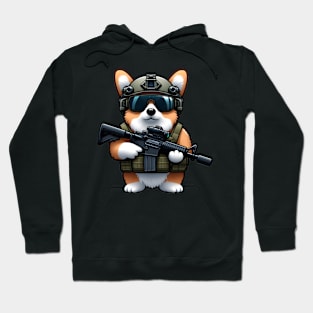 Tactical Corgi Hoodie